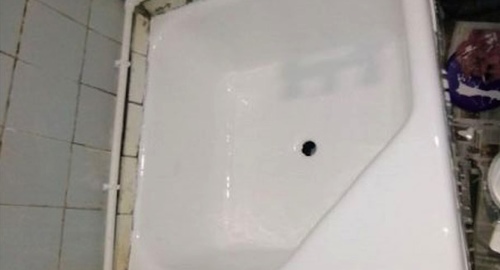 Обновление душевого поддона акрилом | Мга